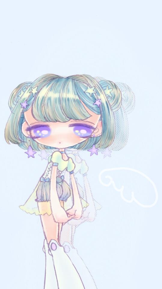 夢カワイイ系のアイコンかきます!