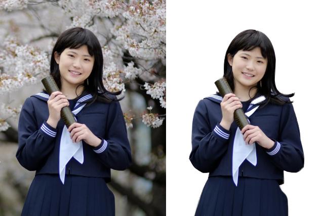 即納品☆迅速綺麗☆写真・イラストなどの透明化します プロフィール・ECサイト・広告用など加工
