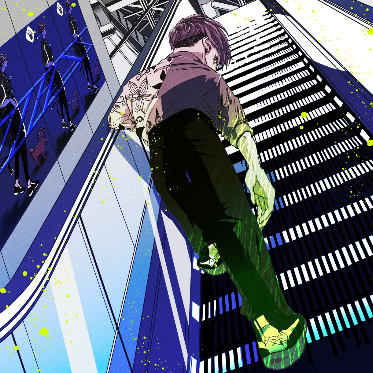 かっこいいmv 配信 表紙 挿絵イラスト制作します 配信者 歌い手 ボカロp 声優 作家 クリエイターさん向け イラスト作成 ココナラ