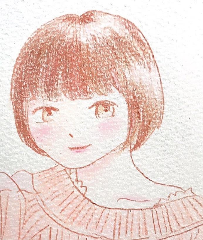 お写真から似顔絵を描きます 大切な人や、SNSのアイコンなどに♪