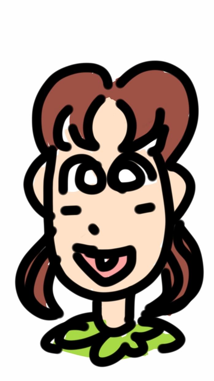 フェイスブックのプロフィール用の似顔絵を描きます 似てなくても可愛ければOK? 似ていればなおOK!