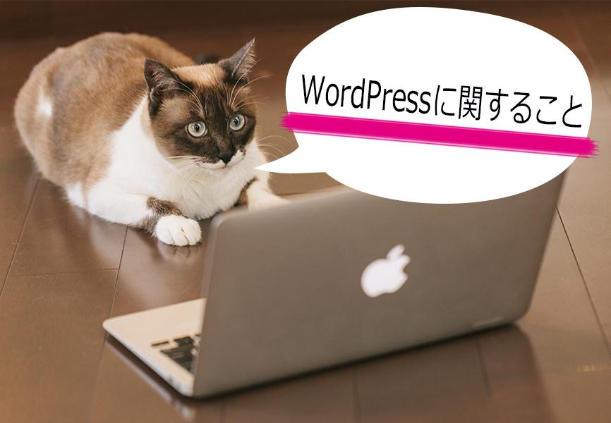 WordPressの不具合等解決いたします WordPressの不具合等で困っていることを解決いたします