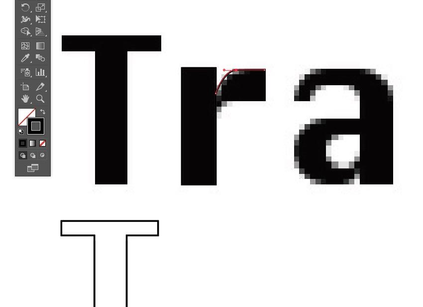 図形やロゴ等をトレースし、パスデータにします 画像データをイラストレーターのパスデータにして欲しい方へ。