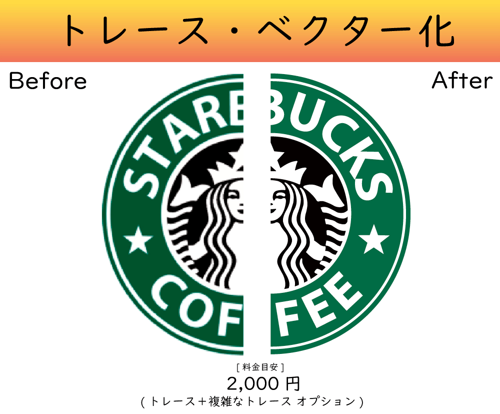 イラスト・ロゴ・文字などをトレースデータ化します イラレでai / PNG/PDFに変換！そのままお渡し！ イメージ4