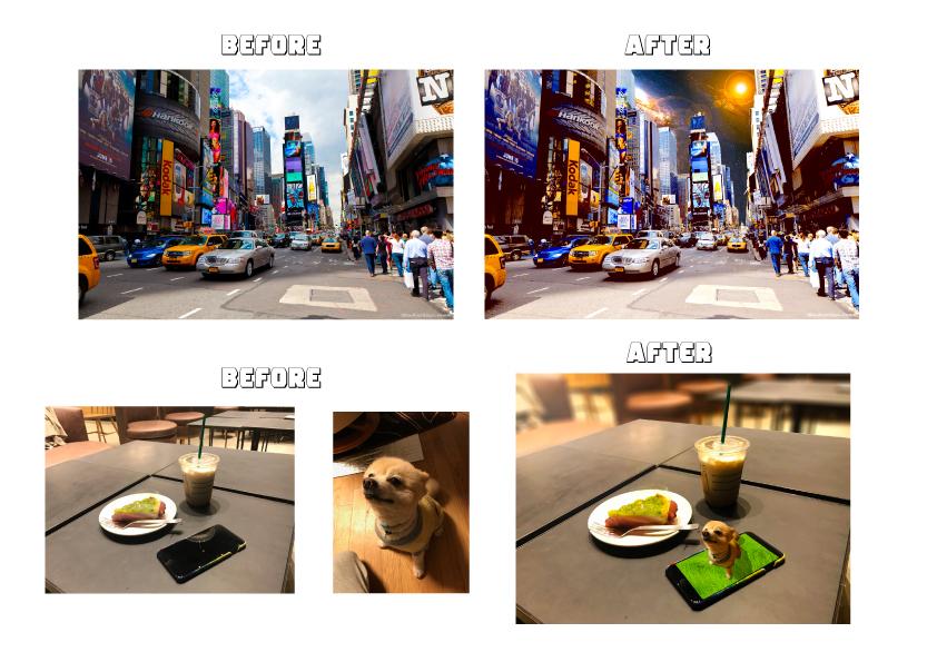 ご要望にお応えした見栄えの良い画像編集致します 多くのデザイン業務に携わりそこで磨いた技術でお応えします
