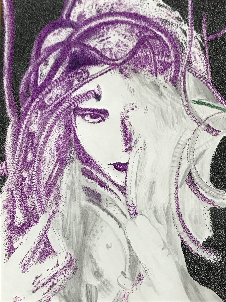 点描でイラストを描きます 他とは一味違うアイコンなど、写真からお好きな配色で美しい絵へ