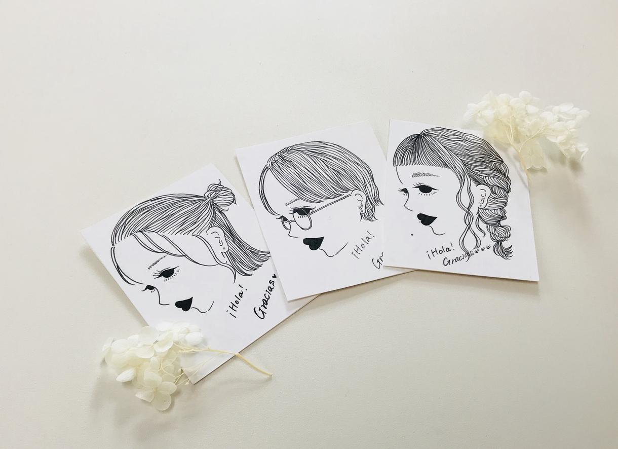 お洒落な線画イラスト作成します 何度でも修正可能!用途に合わせて作成します!