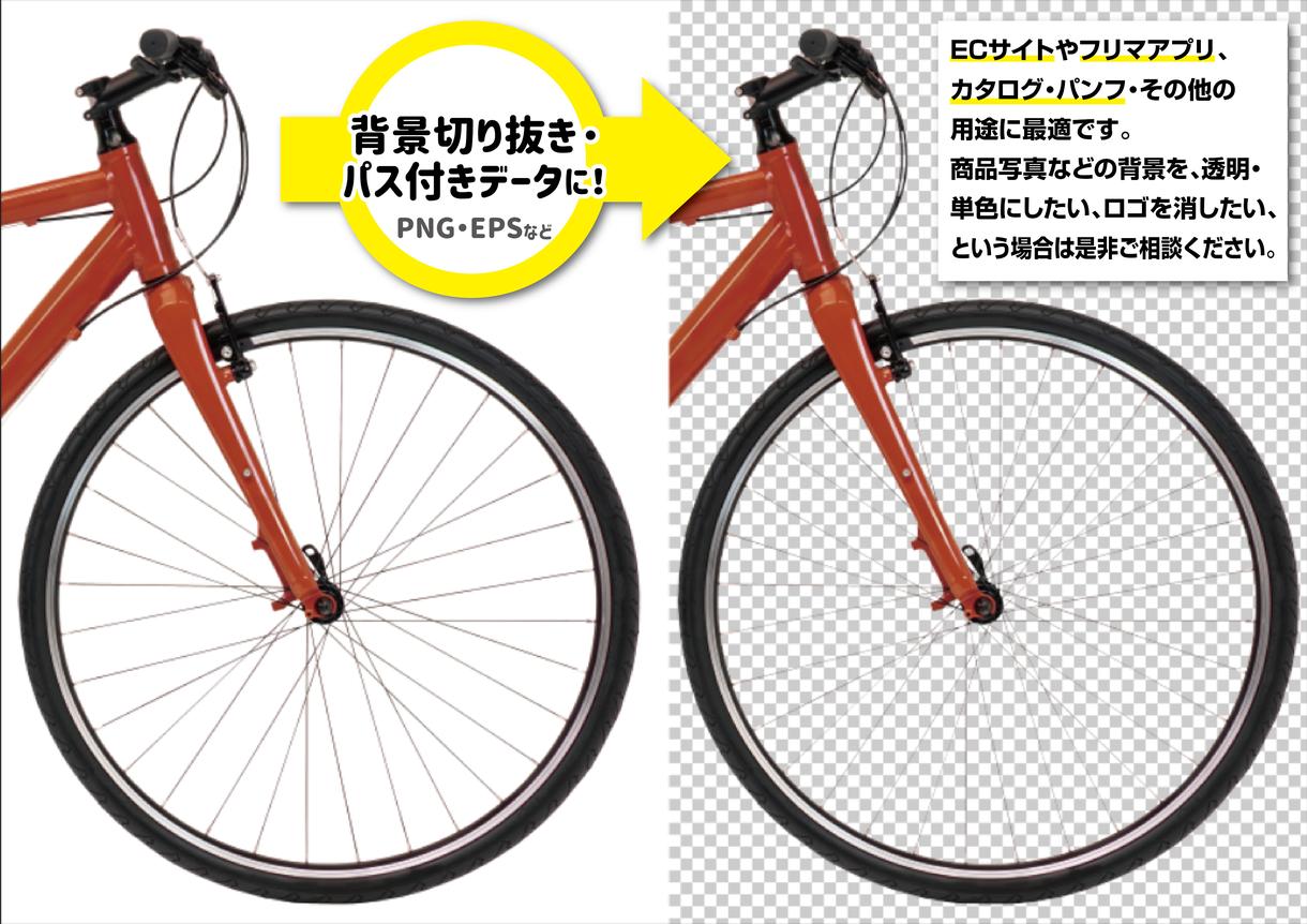 パス制作・背景切り抜き行います 商品画像をよりよく見せるために
