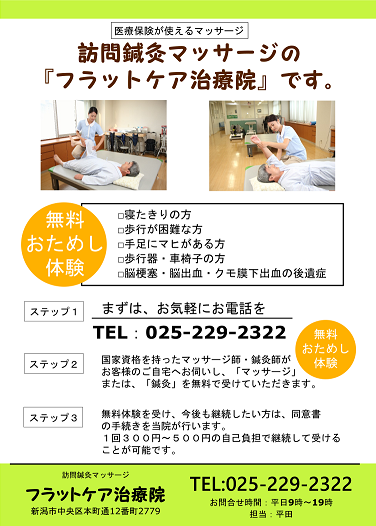 かんたんチラシの作成をします