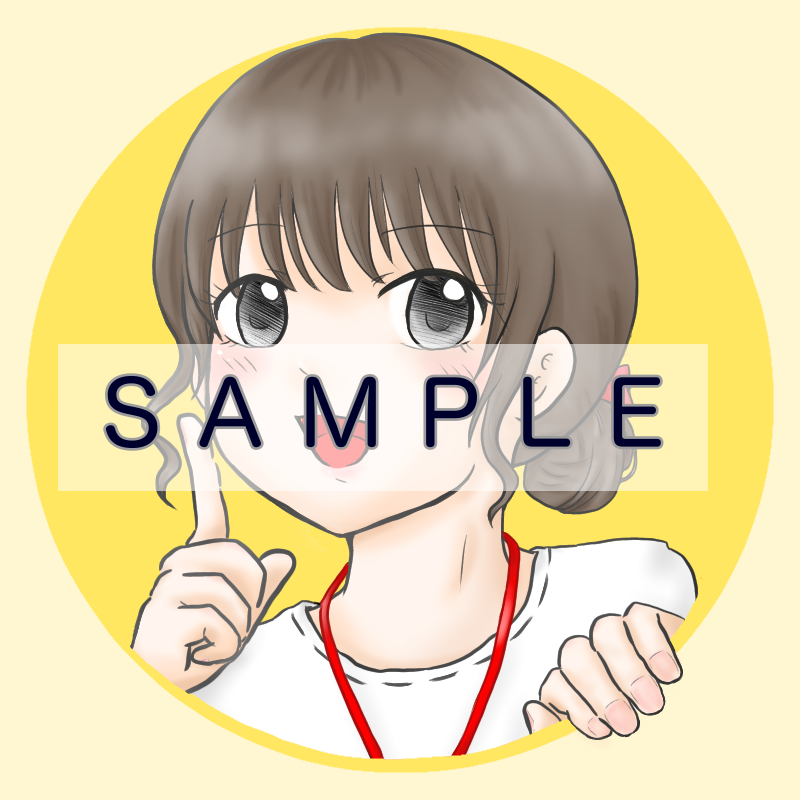 SNSアイコン描きます あなた好みのかわいい女の子を描きます!