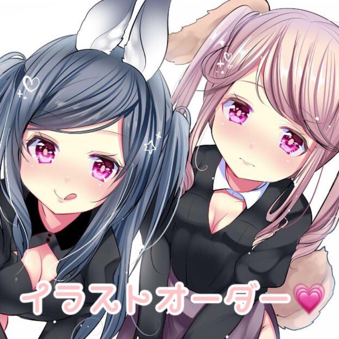萌え系美少女キャラクターの創作アイコン制作します アイコンをかわいく!愛されアカウントに☆