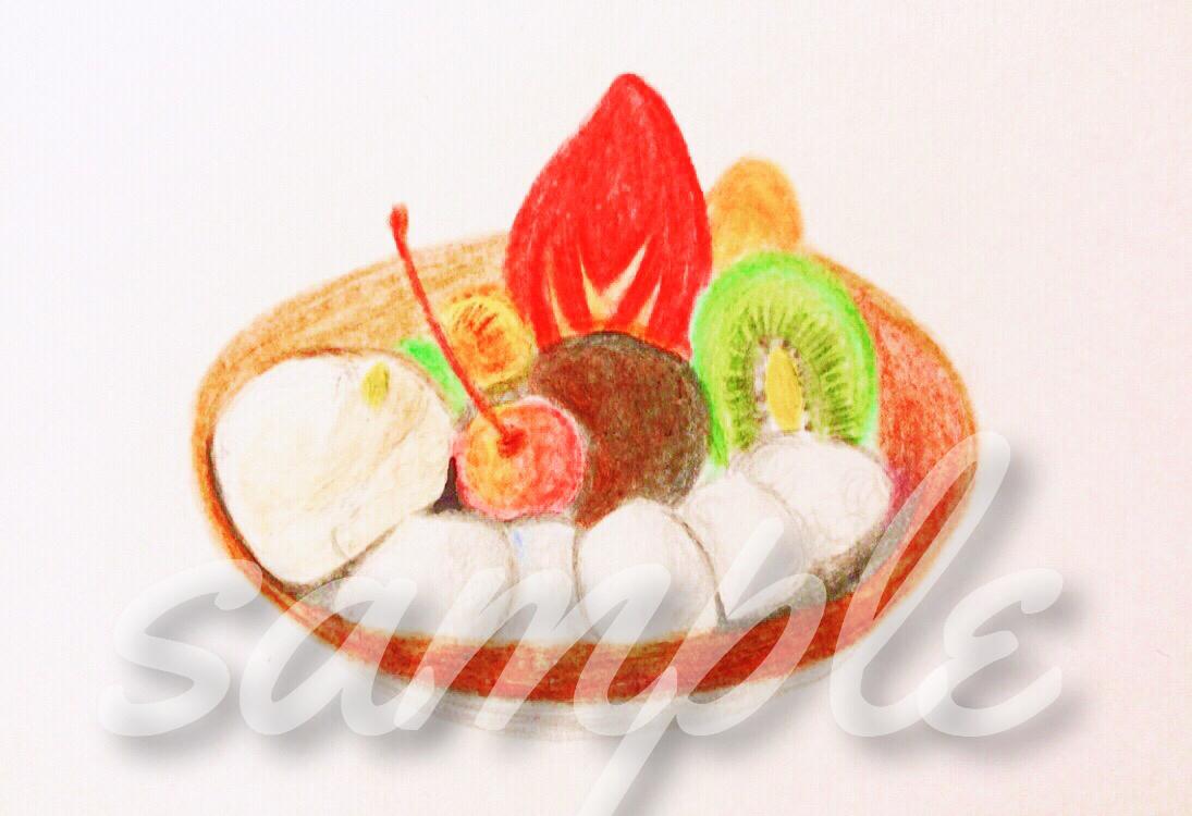 色鉛筆画、お描きします プレゼント、インテリア、アイコン等使い方はあなた次第!