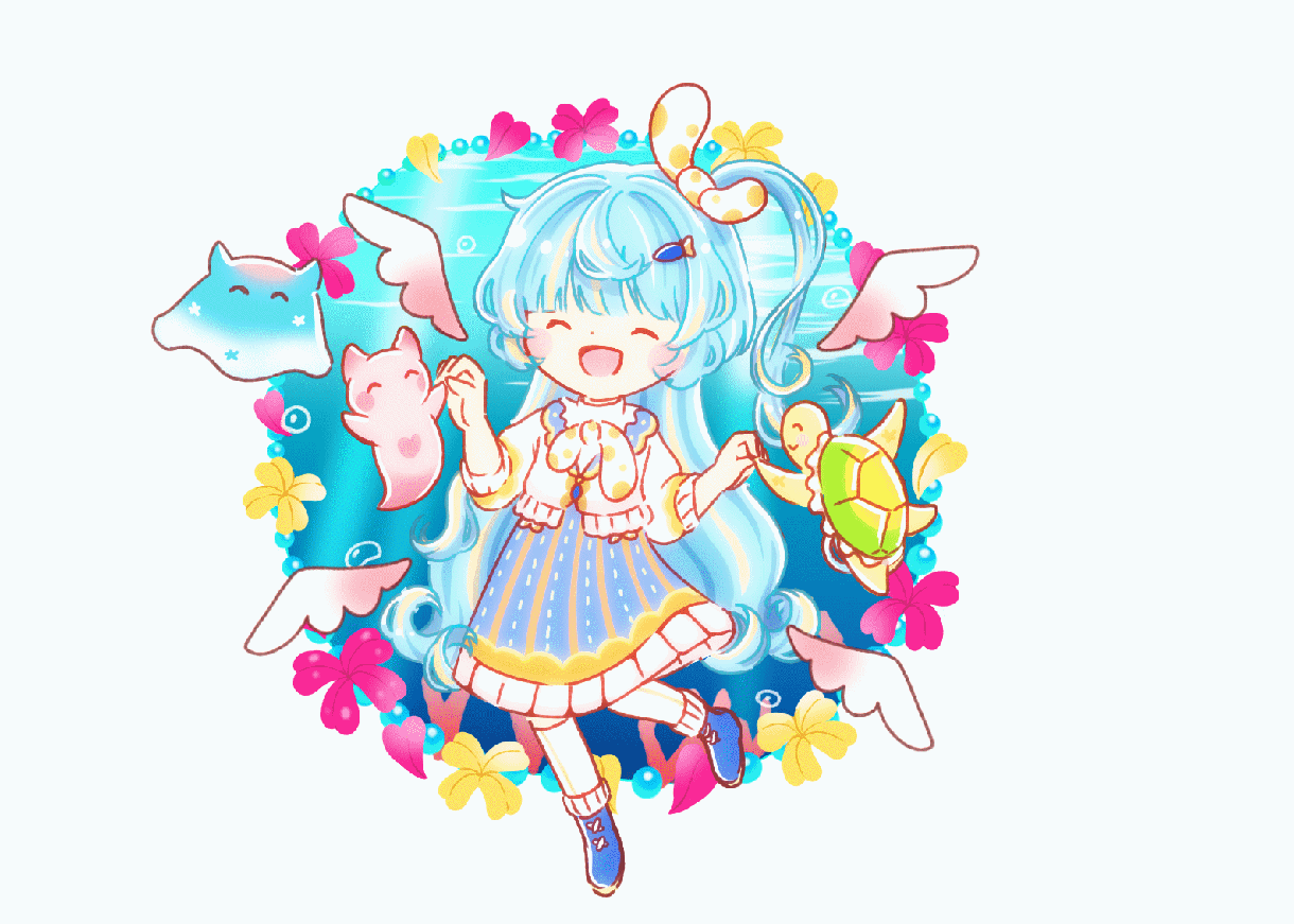 vtuber多数ご依頼！配信用GIFアニメ作ります アニメーターが描く！GIFアニメです。スパチャ等にどうぞ イメージ4