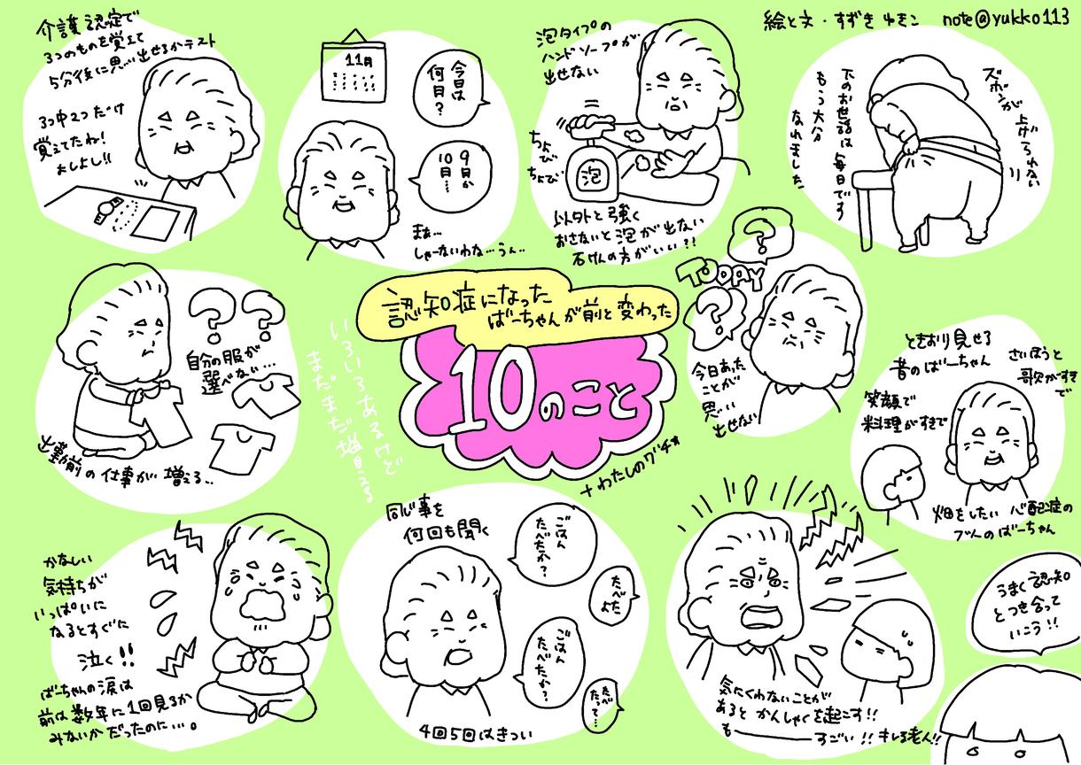 介護関連のあるある描きます 孫介護の実体験に基づいた介護の漫画やイラスト描きます