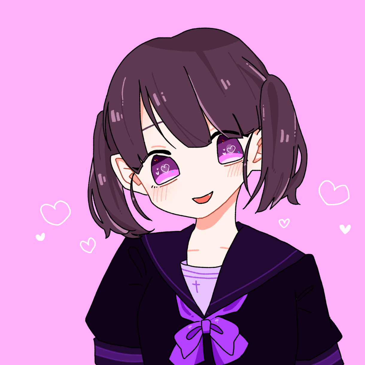 Snsで使用出来る可愛い女の子のイラストを描きます 天使 悪魔 病み女子 眼鏡女子 お好みの女の子を描きます アイコン作成 ココナラ