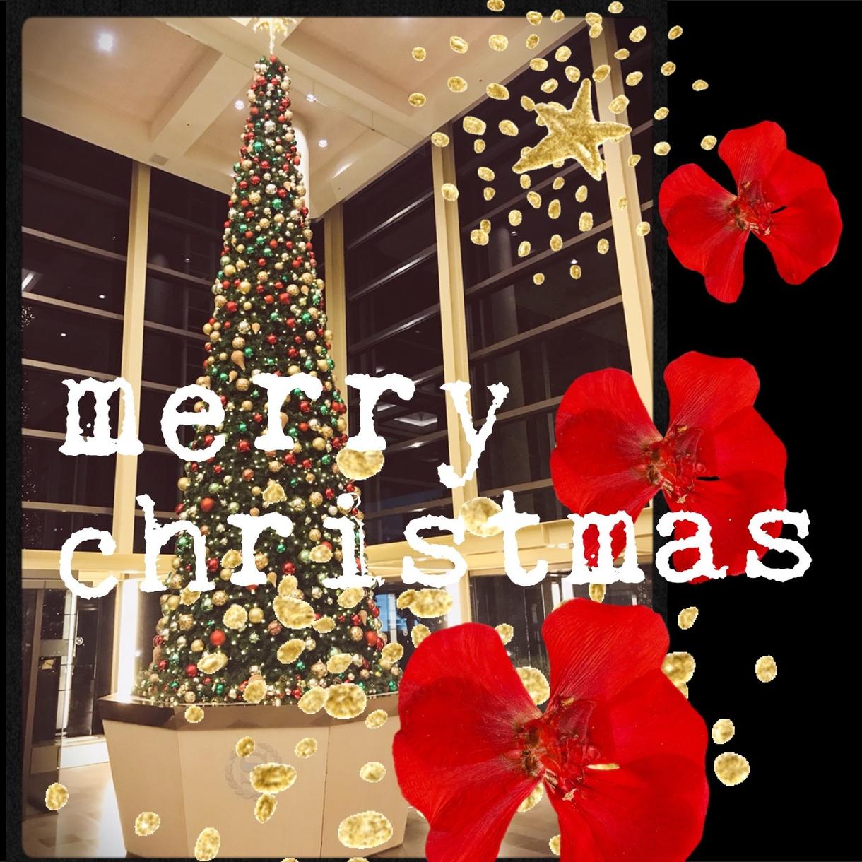 あなただけの!おしゃれなクリスマス画像作ります 写真、画像をコラージュや文字入れしてクリスマス画像作ります*