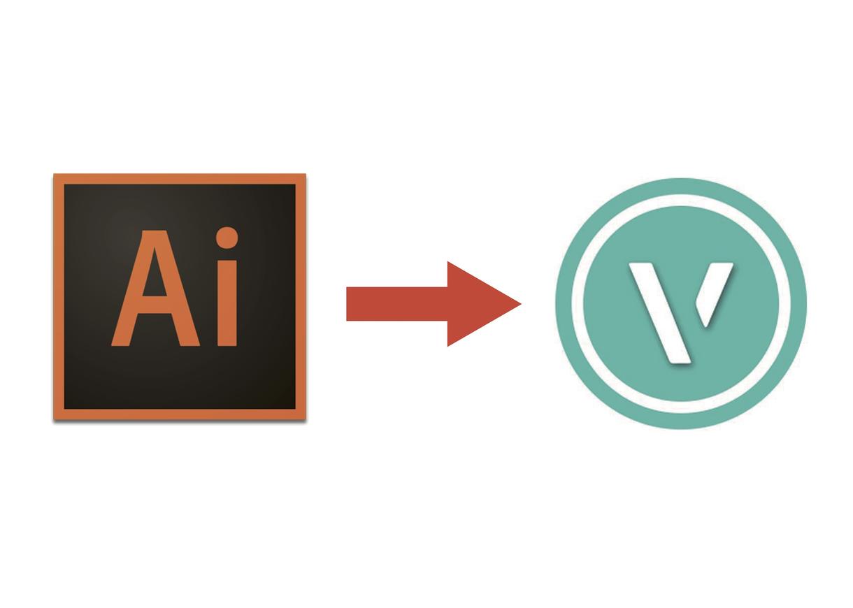 イラレデータをベクターデータに変換します Aiで作成されたデータをVWXデータに変換します!