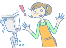 自宅の水回りのトラブルに答えます 蛇口からの排水管からの水漏れ。自分で直せればと思いますよね。 イメージ1