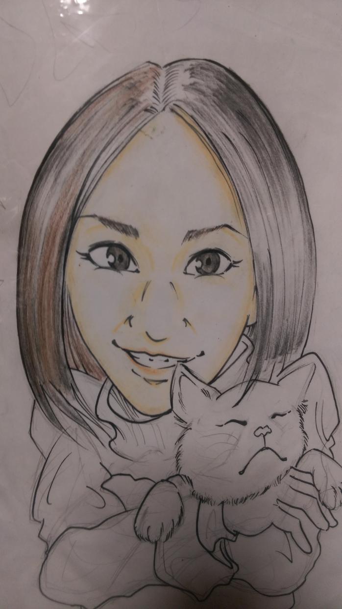 マンガ風に描きます 記念やプレゼントにも最適!思い出づくりのお手伝い