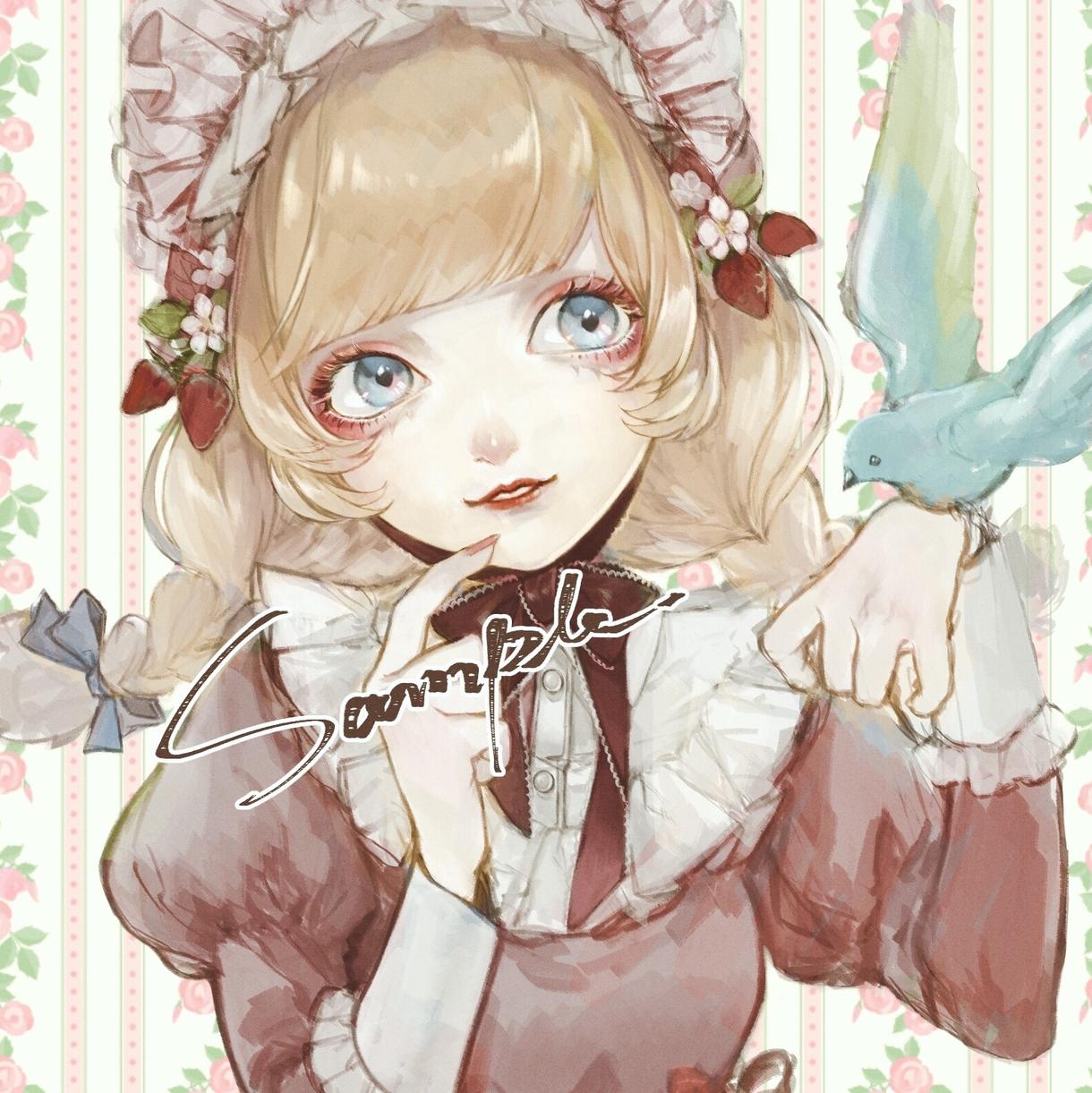 貴方だけのロリィタアイコン描きます クラシカル、ガーリィからゴシックまで