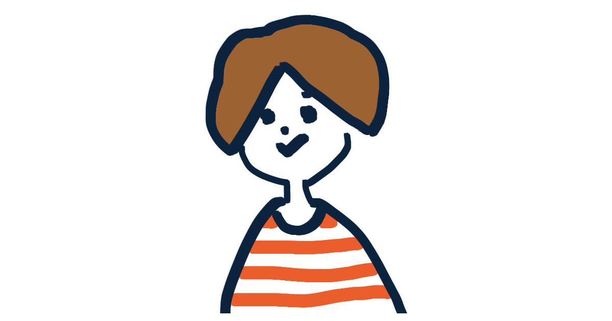 シンプルな女性のSNSアイコン描きます ゆるくシンプルなアイコンでSNSを彩りませんか?