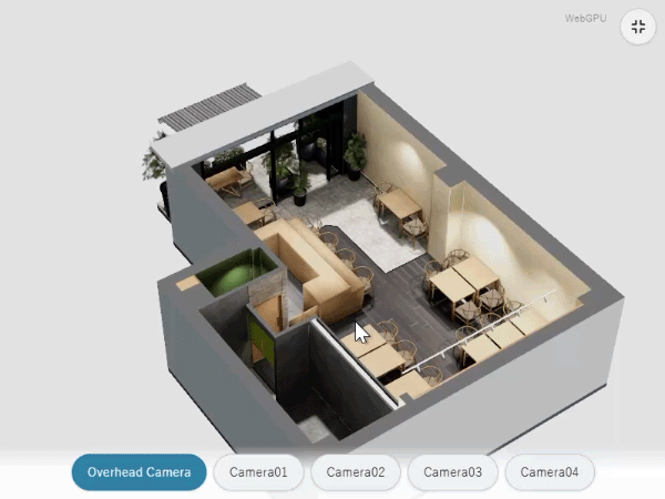 ブラウザーで動く３Dサイトを作成致します インストール不要で、PCでもスマホでも動くWEB３D技術 イメージ6