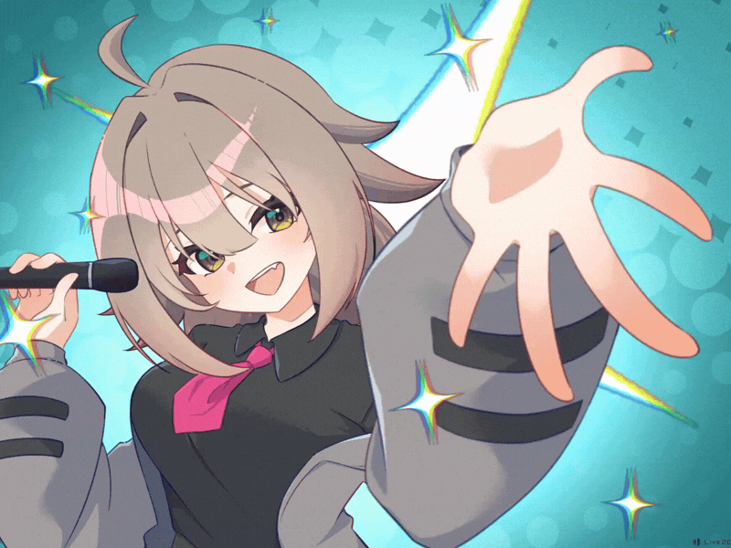 VtuberのOPやEDを作ります 低価格！商用利用可のループアニメーション！【skeb形式】 イメージ3