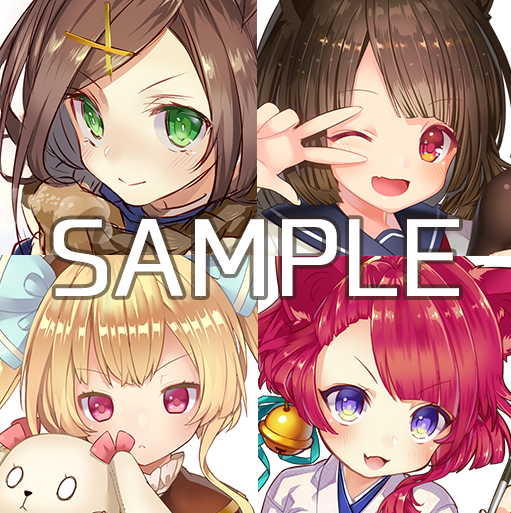 SNSアイコン・イラスト描きます 版権・オリジナル可 女の子が得意です!