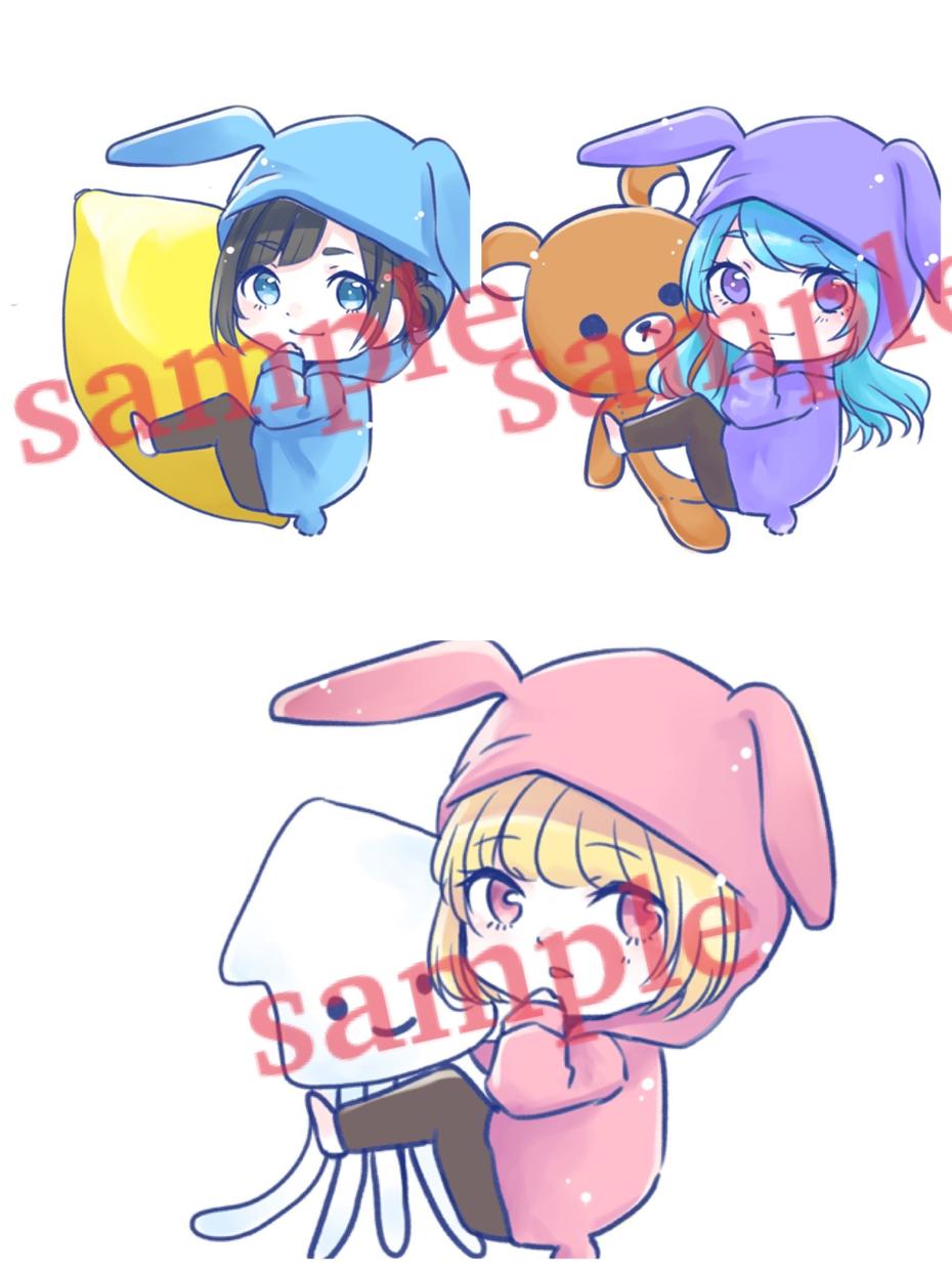 ぬい持ちキャラお描きします 手頃な価格でアイコンにおすすめ アイコン作成 ココナラ