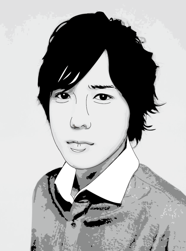 お写真を元に男前や美人に似顔絵を描きます snsなどのプロフィール画像や名刺にいかがですか?