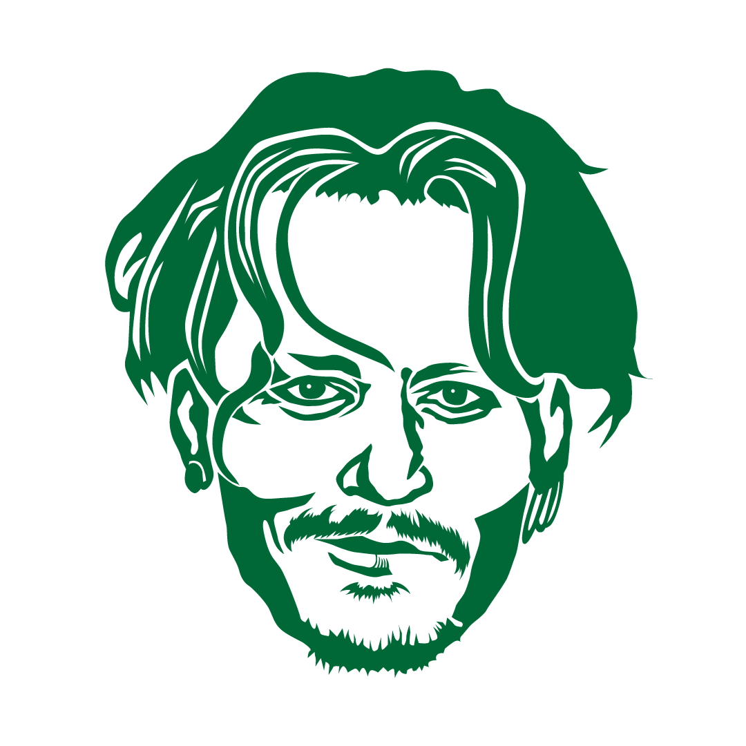 文字で似顔を絵描きます アルファベットで似顔絵アニメーションをつくります イメージ3