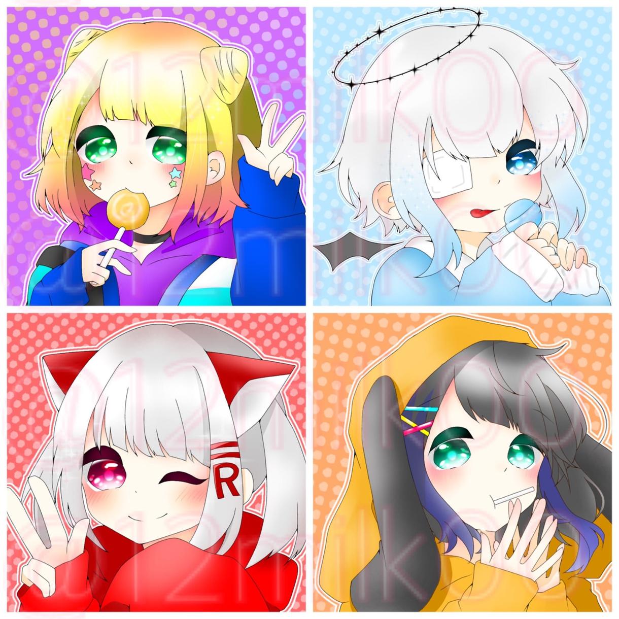 SNSで使えるアイコンをお描きします 自分だけのイラストが欲しい人にオススメです