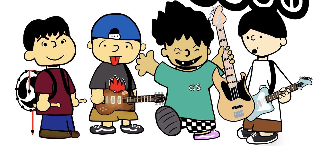 スヌーピー 風キャラクター書きます あなた自身がスヌーピー風キャラクターに変身