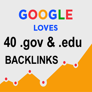govとeduの強力な被リンクでSEO対策します govから20個、eduから20個の計40被リンク イメージ1
