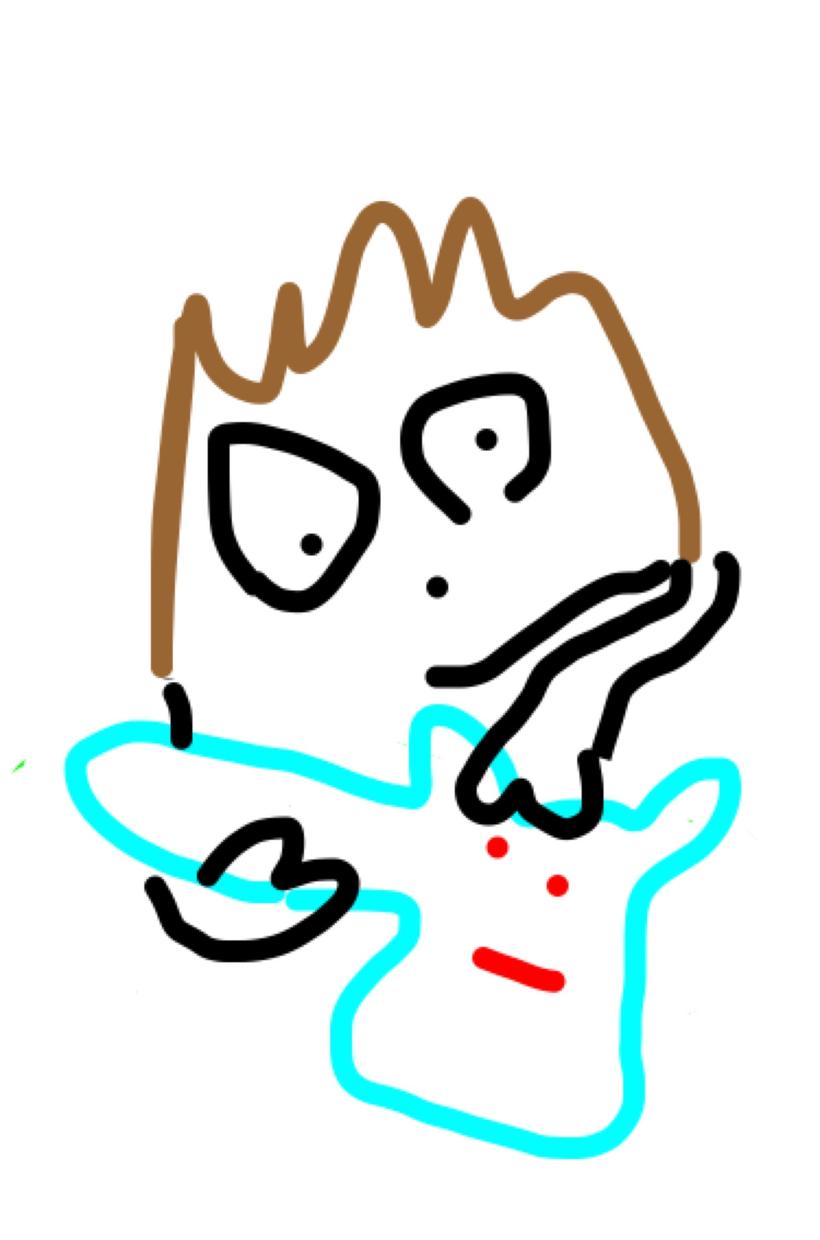 あなただけの個性的な絵、アイコン描きます 綺麗な絵に飽きた貴方へこの個性すぎるラフな絵に変えませんか?