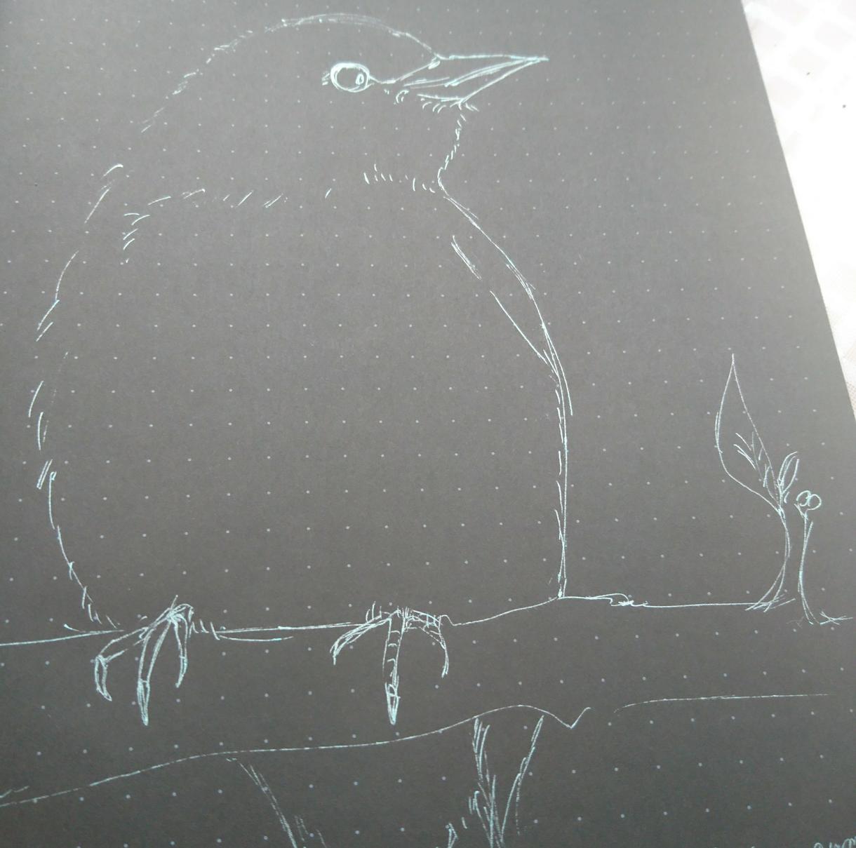 あなただけの案内役の鳥を描きます 現世と彼方をつなぐ小さな鳥です