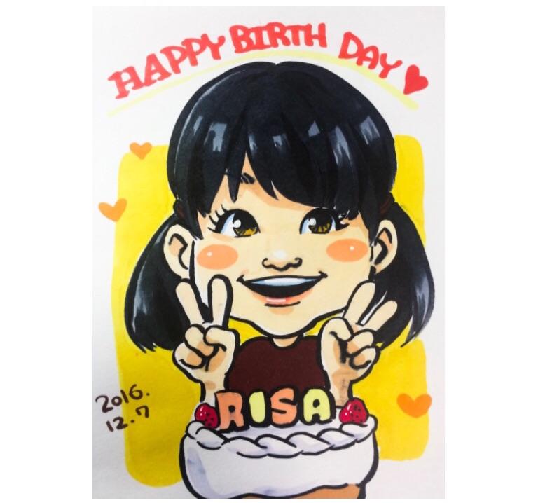 かわいい!似顔絵 【お一人様用】