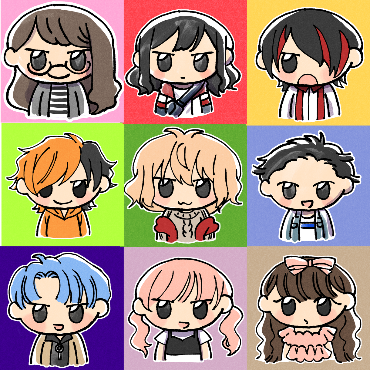 アイコンイラストお描きします シンプルで可愛いアイコンで差をつけたいあなたに