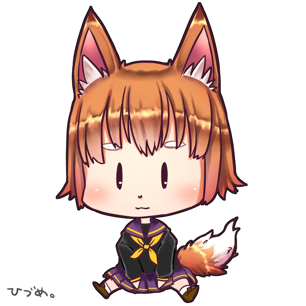 ちびキャラ作ります アイコンにも、ワンポイントのお供にも。