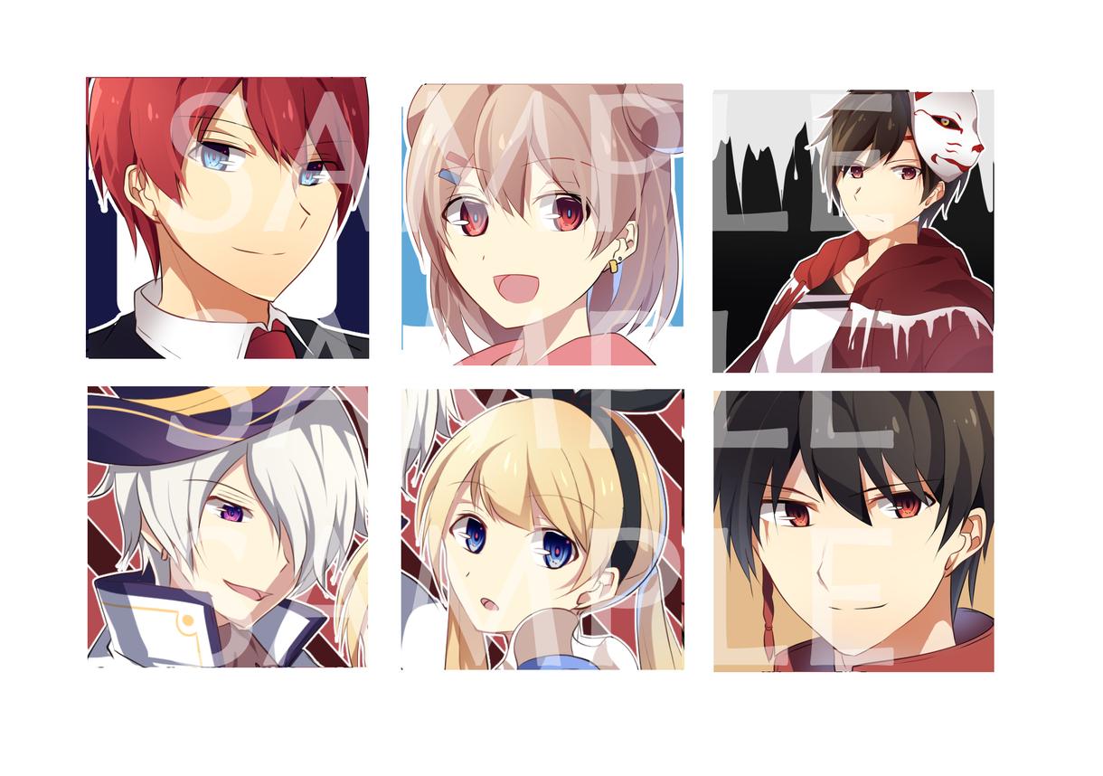 イラストを描きます SNS等で使用できる顔アイコンを制作させて頂きます!