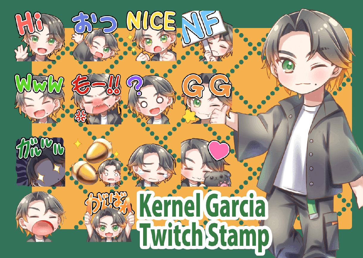 スタンプ制作します 静止画・アニメどちらにも対応します。 イメージ3