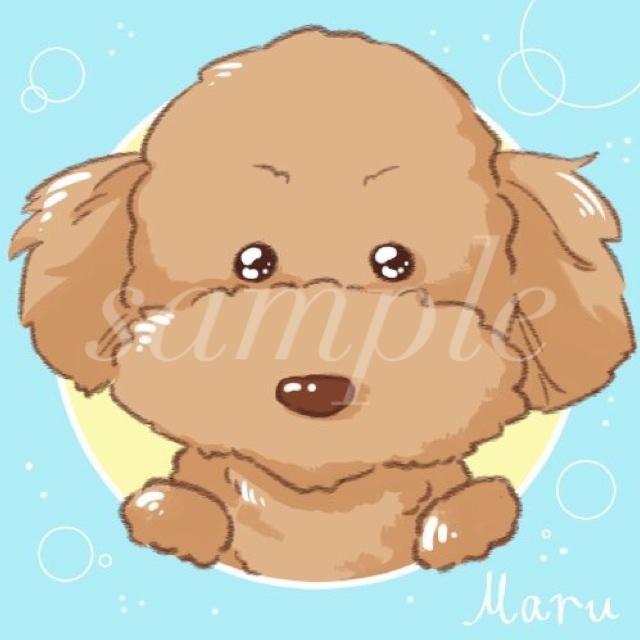 かわいいペットの似顔絵作成致します 似顔絵作成・販売経験あり!早く丁寧に作成いたします