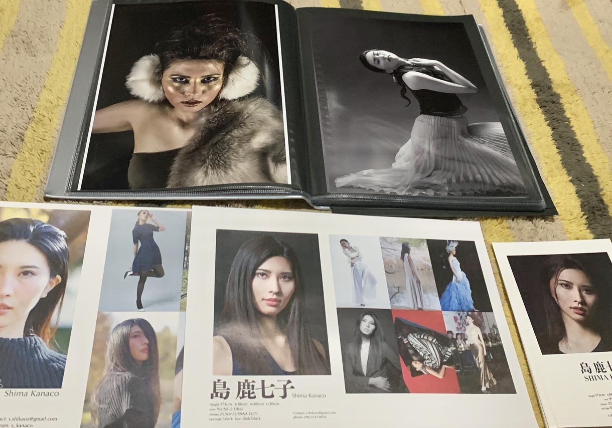 フリーモデルさんなどコンポジットを作ります 現役モデル兼デザイナーが適切な写真をセレクト、制作します