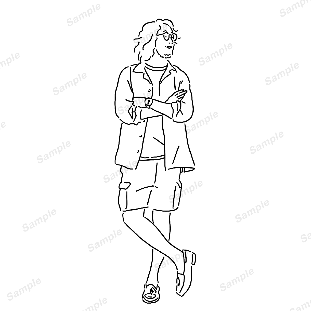 シンプル・ミニマルな線画イラストを制作します フリー素材にはない、お洒落で程よく力の抜けたイラストです。 イメージ7