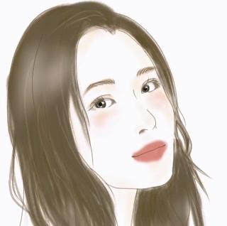 あなたのお写真をちょっとお洒落な似顔絵にします シンプルでお洒落な似顔絵に仕上げます