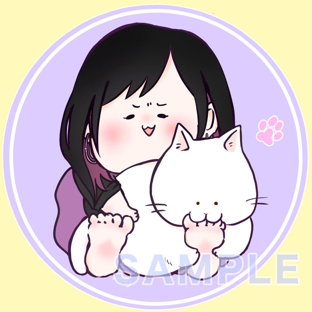 ゆるかわいいもちもちアイコン描きます ぷにぷにミニキャラで見た人もほっこり アイコン作成 ココナラ