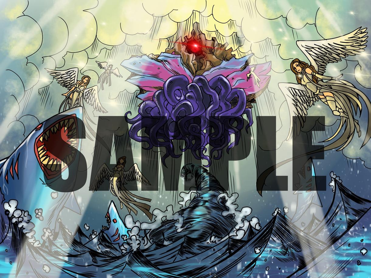 Mtg あなたの最強デッキを１枚のイラストにします オリジナルプレイマットやプレゼント用にもおすすめ イラスト作成 ココナラ