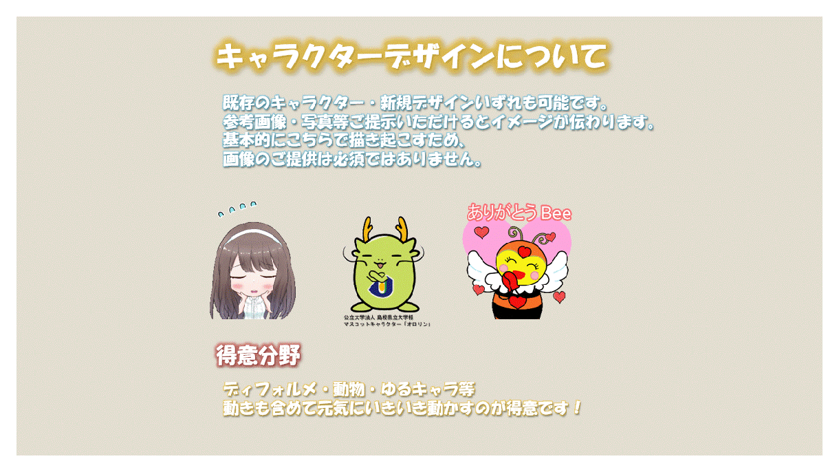 アニメーション特化!動くスタンプ作ります LINE・twitchなどに使える！ぬるぬる動くアニメを作成 イメージ3