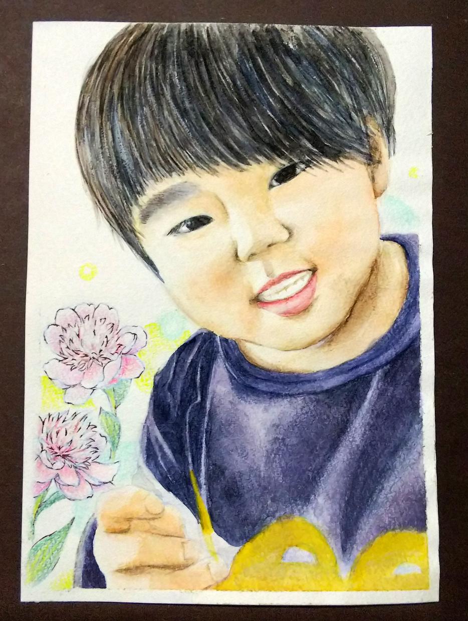 リアルテイストな手描きの似顔絵制作いたします 大切な人を、大切な瞬間を 世界で一枚のイラストに