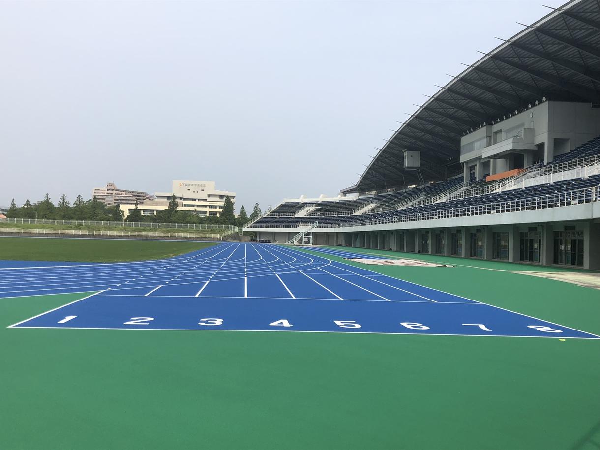 陸上で全国大会出場を目指します 全国大会出場目指して頑張りましょう!勝つまで負けるな!!
